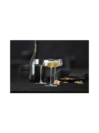 LYNGBY GLAS | Set de coupes à champagne 4 pièces ZERO 26cl | 